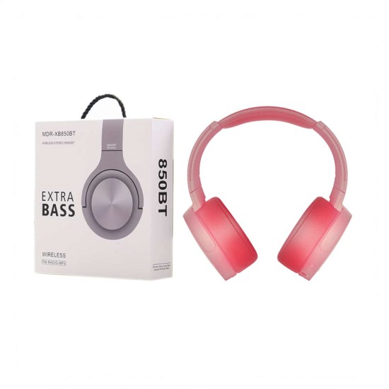 BLUETOOTH HEADPHONE WIRELESS YX-33 PINK BLUETOOTH HEADPHONE WIRELESS YX-33 PINK